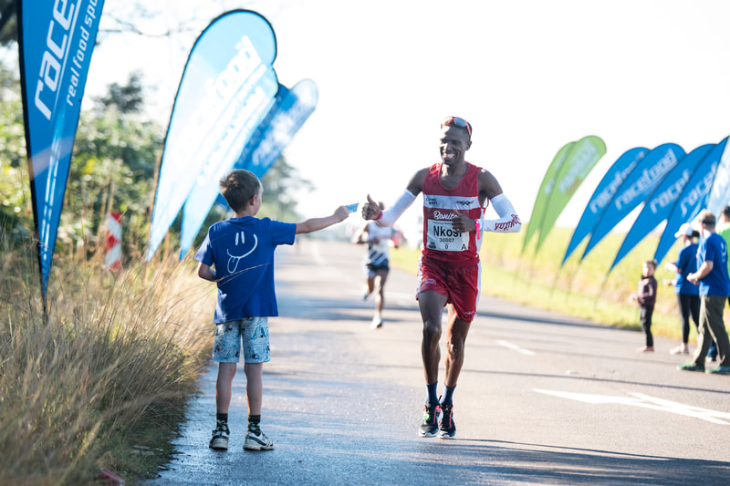 Nkosikhona Mhlakwana during the 2019 Comrades Marathon that took place on 9 June 2019. Image: © BOOGS Photography / Andrew Mc Fadden