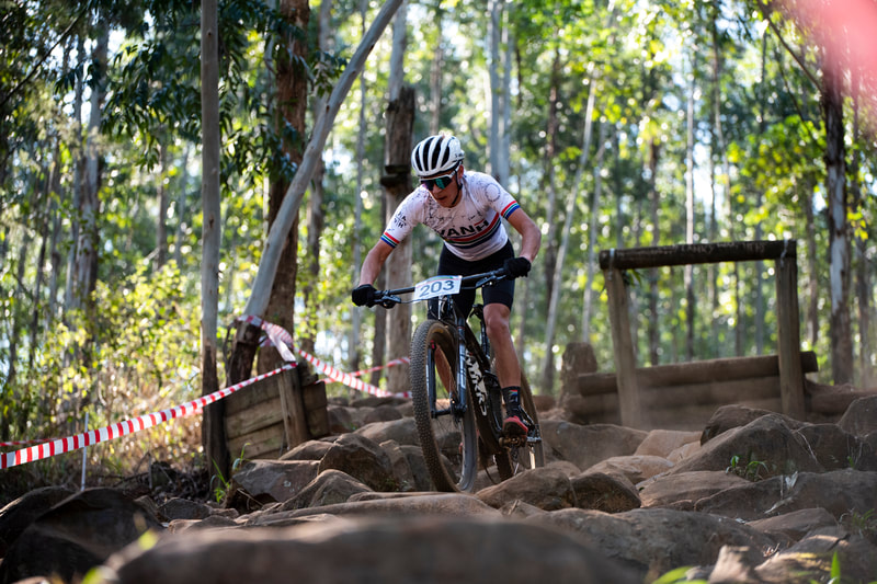 during the Cycling South Africa Cup Series that took place at Cascades on the 22 July 2023. Photo: BOOGS Photography / Andrew Mc Fadden