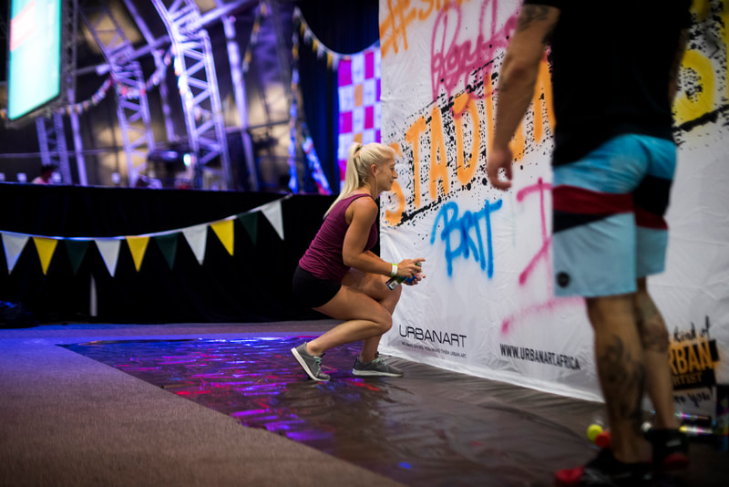 Athletes during the Jump City Challenge, Stadium Dash that started and finished at the famous Dome at Suncoast Casino in the heart of Durban. Image: BOOGS Photography / Andrew Mc Fadden