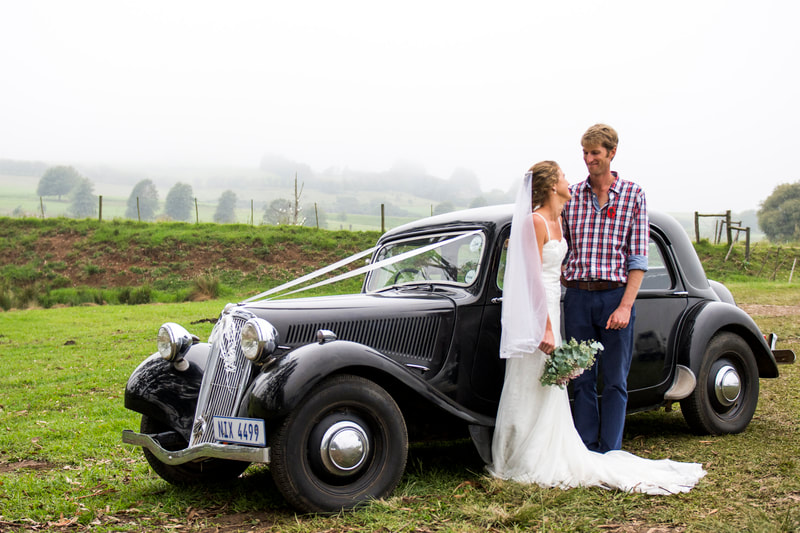 Andrew and Kerryn Pooler's wedding Throttle Thursday. Image: BOOGS Photography / Andrew Mc Fadden