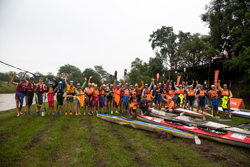 during the 2023 Stihl Umko Canoe Marathon. Photo: Andrew Mc Fadden / BOOGS Photography