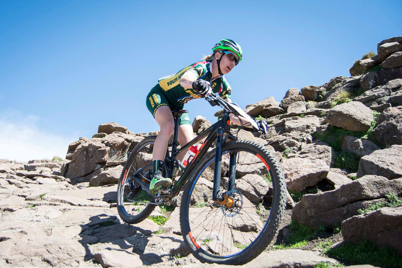 Cherie Redecker taking on the African Continental Championships in Lesotho - Image: Andrew Mc Fadden / BOOGS Photography  