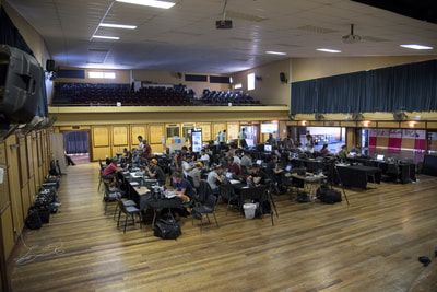 The ABSA Cape Epic Media centre based in Wellington