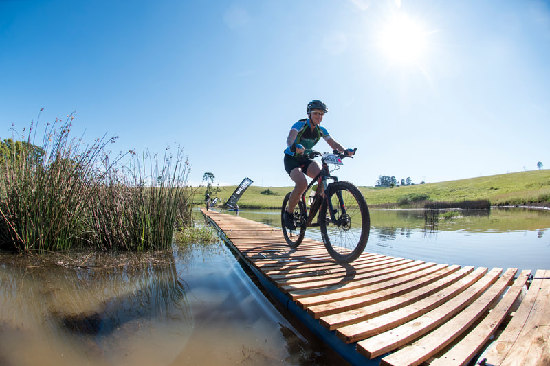 Athletes taking part in the full and half events at the Cordwalles Mudman held at Midmar Dam