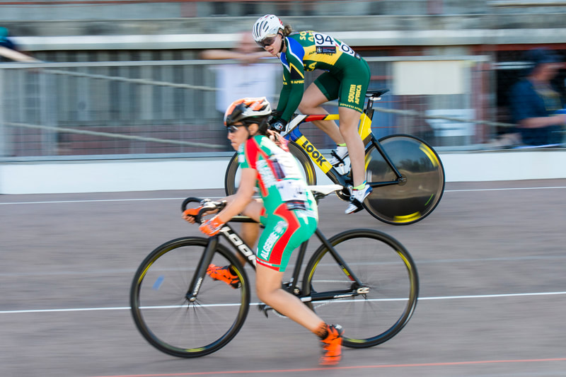 Image from the 2017 African Continental track championships. Image: BOOGS Photography / Andrew Mc Fadden