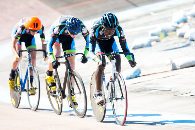 Image from the 2017 African Continental track championships. Image: BOOGS Photography / Andrew Mc Fadden