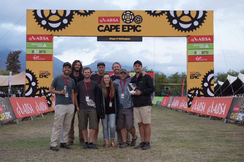 The core group of photographers; including myself, that bought you the images of the 2018 ABSA Cape Epic