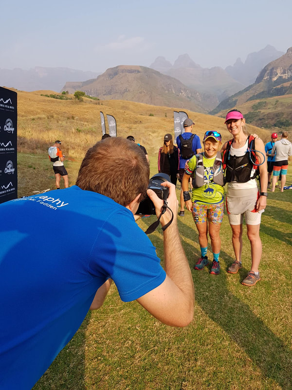 BOOGS Photography capturing some athletes before they head off to tackle the crazy Cathedral Peak Challenge
