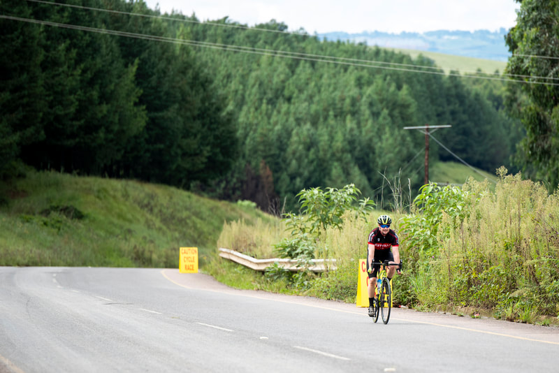 during the recent Burg Wheelers Road Race that took place in Karkloof in the KZN Midlands. Photo: BOOGS Photography / Andrew Mc Fadden