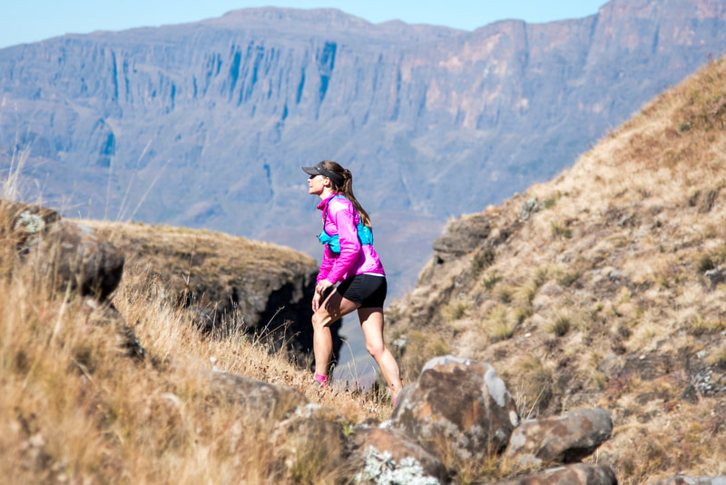 Image of the Cathedral Peak Challenge. Image: BOOGS Photography / Andrew Mc Fadden