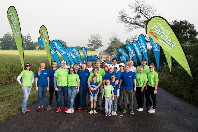Racefood team at the 2019 Comrades Marathon that took place on 9 June 2019. Image: © BOOGS Photography / Andrew Mc Fadden