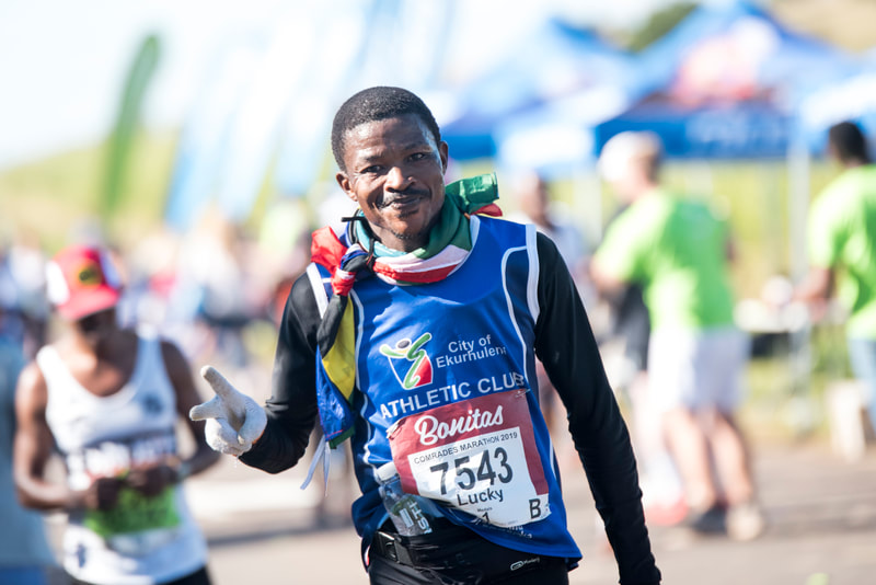 during the 2019 Comrades Marathon that took place on 9 June 2019. Image: © BOOGS Photography / Andrew Mc Fadden