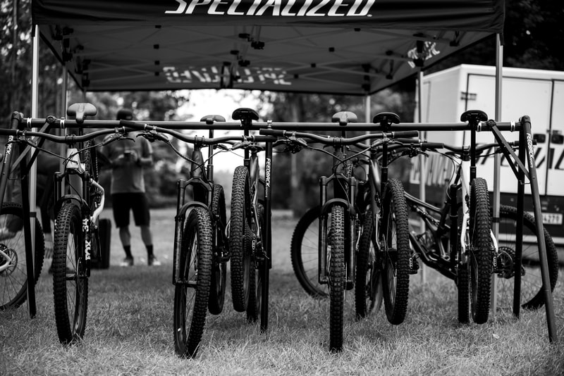 during a Specialized Bicycles demo day, held at Cascades MTB Park. Photo: Andrew Mc Fadden / BOOGS Photography