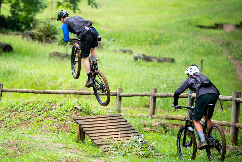 during a Specialized Bicycles demo day, held at Cascades MTB Park. Photo: Andrew Mc Fadden / BOOGS Photography