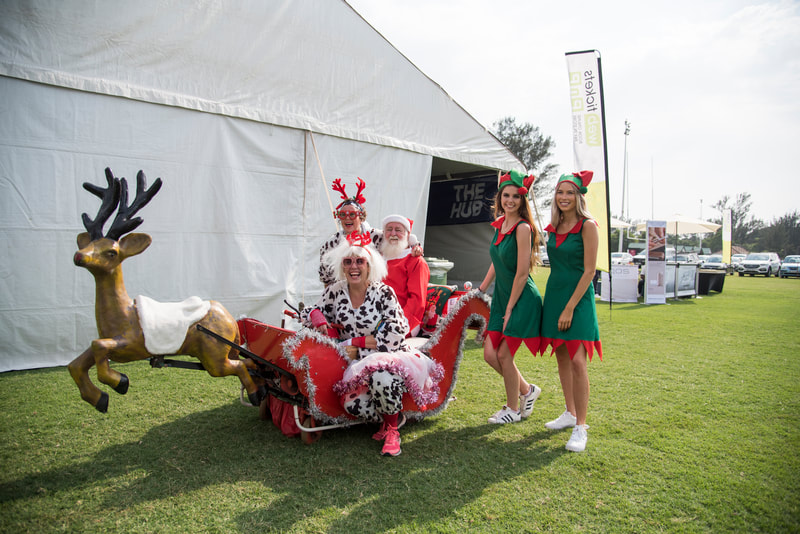 During the Santa Fun Run 2019 at Kings Park Rugby Stadium, Durban. Image: BOOGS Photography / Andrew Mc Fadden 