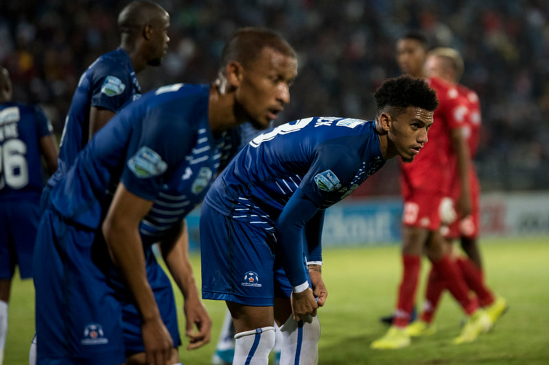 During the Telkom Knockout fixture between Maritzburg United and Highlands Park that took place on the 1st of November at Harry Gwala Stadium in Pietermaritzburg. Image: BOOGS Photography / Andrew Mc Fadden