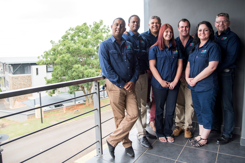 Team members of HelloChoice, I recently had the pleasure of updating the look of the HelloChoice company in Pietermaritzburg. Image: BOOGS Photography / Andrew Mc Fadden
