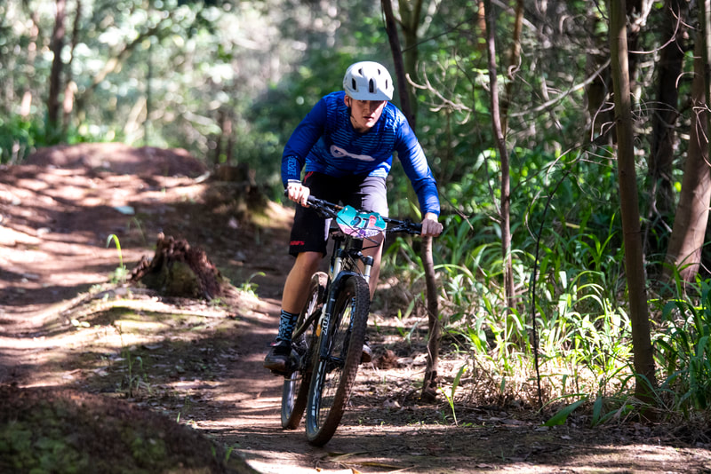During the first round of the Greg Minnaar Rookie Series that took place at Cascades MTB Park. Photo: Andrew Mc Fadden / BOOGS Photography