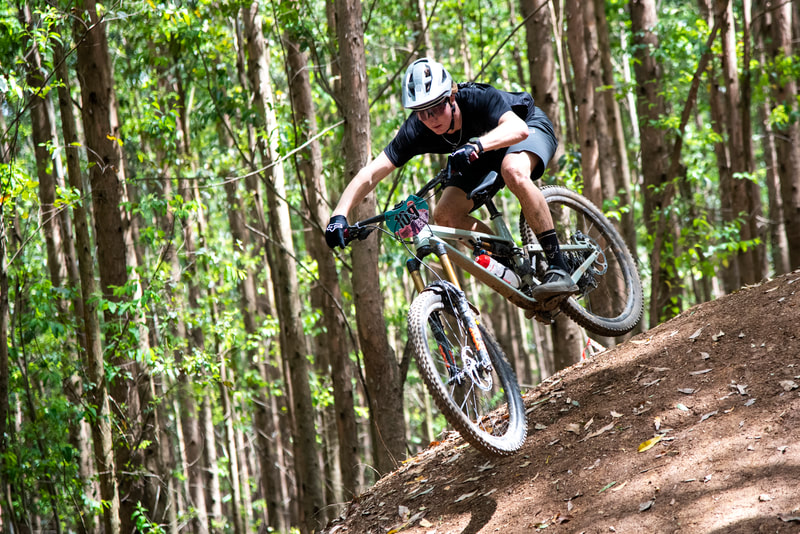 Sharjah Jonnsson During the first round of the Greg Minnaar Rookie Series that took place at Cascades MTB Park. Photo: Andrew Mc Fadden / BOOGS Photography
