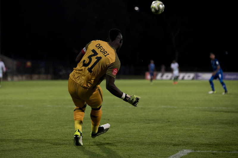 Richard Ofori During an entertaining encounter between Maritzburg United and Bloemfontein Celtic that took place at the Harry Gwala Stadium in Pietermaritzburg on the 8th of November 2019. Image: BOOGS Photography / Andrew Mc Fadden