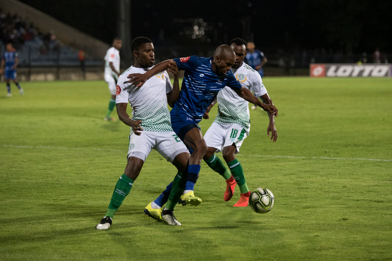 Mxolisi Kunene During an entertaining encounter between Maritzburg United and Bloemfontein Celtic that took place at the Harry Gwala Stadium in Pietermaritzburg on the 8th of November 2019. Image: BOOGS Photography / Andrew Mc Fadden