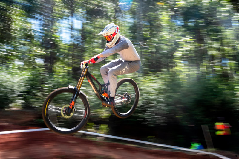 Greg Minnaar during the Cycling South Africa Downhill Championships held at Cascades Pietermaritzburg - Image: Andrew Mc Fadden / BOOGS Photography