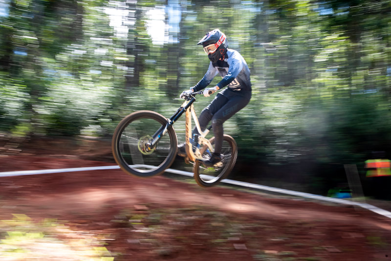 Stefan Garliki during the Cycling South Africa Downhill Championships held at Cascades Pietermaritzburg - Image: Andrew Mc Fadden / BOOGS Photography