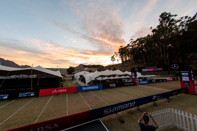 During the 2018 UCI MTB World Cup held in Stellenbosch, South Africa. Image: BOOGS Photography / Andrew Mc Fadden